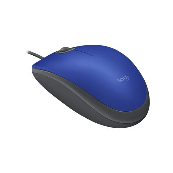 Mouse-Logitech-M110-Silent-Optico-1000DPI-USB-3-Botones-Azul-diagoanl