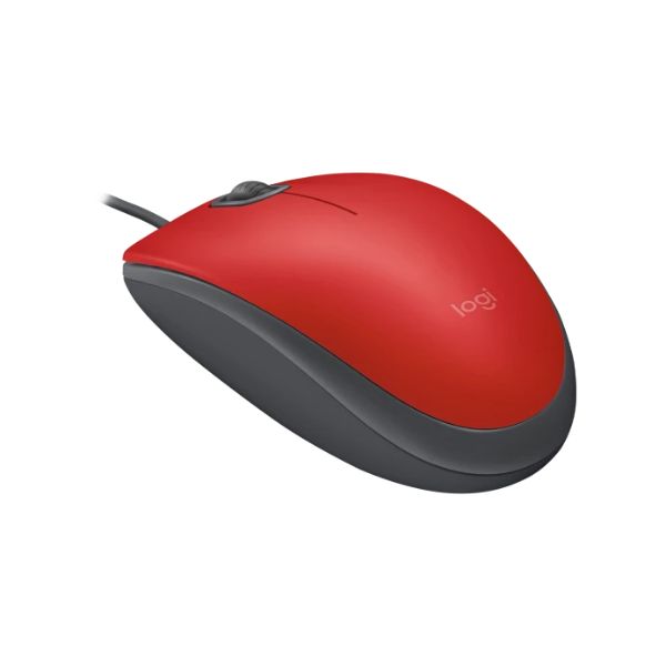 Mouse-Logitech-M110-Silent-Optico-1000DPI-USB-3-Botones-Rojo-diagonal2