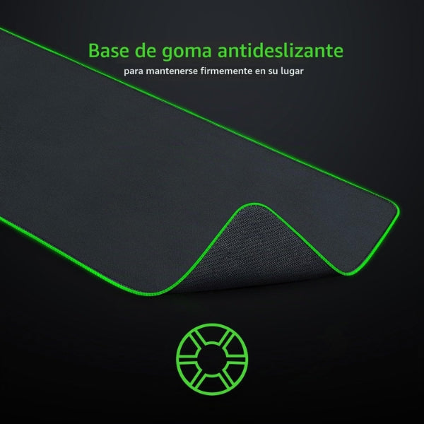 Mouse - Pad - Gaming - Razer - Goliathus - Extended - Chroma - 92x29cm - Tela - Antideslizante - RGB - Negro - RZ02-02500300-R3U1-