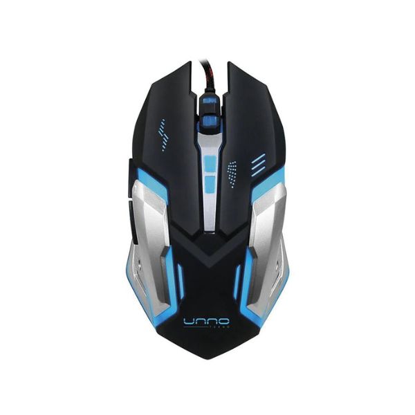 Mouse-unno-tekno-ms6610Bk-USB-Gaming-front