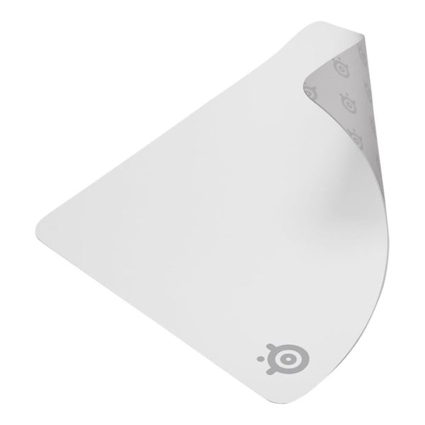 Mousepad - Gaming - SteelSeries - QcK - Large - Tela - Base - de - Silicona - 2mm - 63464 - Blanco