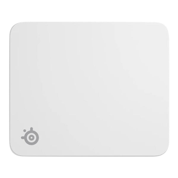 Mousepad - Gaming - SteelSeries - QcK - Medium - Tela - Base - de - Silicona - 2mm - 63461 - Blanco