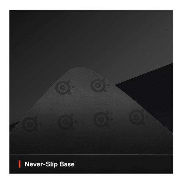 Mousepad - Gaming - SteelSeries - QcK - XXL - 2XL - Tela - Base - de - Goma - Water - Resistant - Tear - Resistant - Wear - Resistant - 63429 - Negro