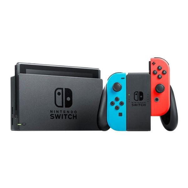 Nintendo Switch con Controles Joy-Con Azul Neón y Rojo Neón - 32GB - 6.2 - 045496883775