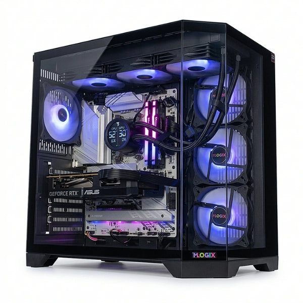 PC - Computador - - AMD - Ryzen - 9 - 9950X - AM5 - 32GB - DDR5 - 1TB - M.2 - GeForce - RTX - 5060 - 8GB - Refrigeración - Líquida - 360mm - Windows - 11-portada