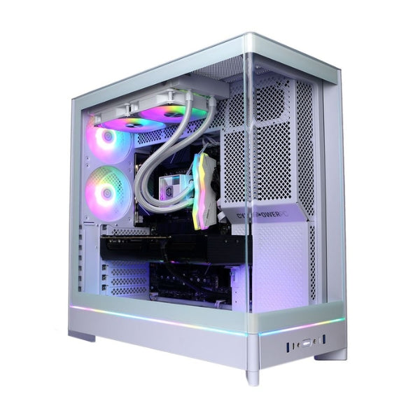 PC Computador CyberPowerPC Gamer Supreme Liquid Cool - Intel Core i7 14700KF - LGA1700 - 32GB - 2TB SSD - RTX 5070 Ti 16GB - Fuente 1000W - SLC5000M