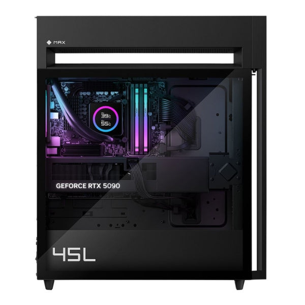 PC Computador OMEN MAX 45L GT23-0090 AMD Ryzen 7 9800X3D - AM5 - 64GB DDR5-6000 - 2TB PCIe NVMe Gen4 M.2 SSD - Gráficos NVIDIA GeForce RTX 5090 32GB GDDR7 - Fuente 1200W - CK1C9AA#ABA