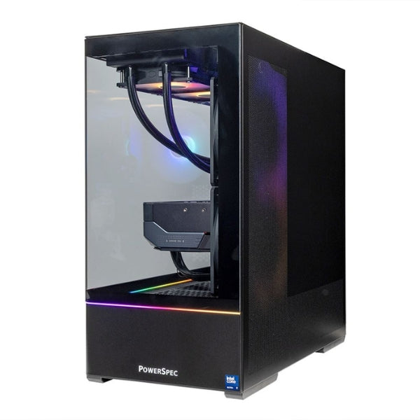 PC - Gaming - PowerSpec - G485 - Intel Core Ultra 9 285K - NVIDIA GeForce RTX 5090 - 64GB DDR5 - 2TB SSD - Windows 11 Pro - CG237 - 1200W - Negro