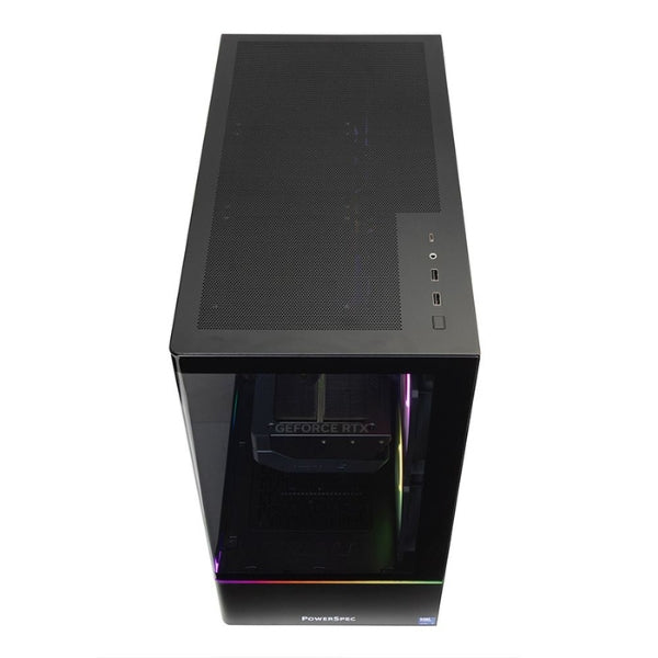 PC - Gaming - PowerSpec - G485 - Intel Core Ultra 9 285K - NVIDIA GeForce RTX 5090 - 64GB DDR5 - 2TB SSD - Windows 11 Pro - CG237 - 1200W - Negro