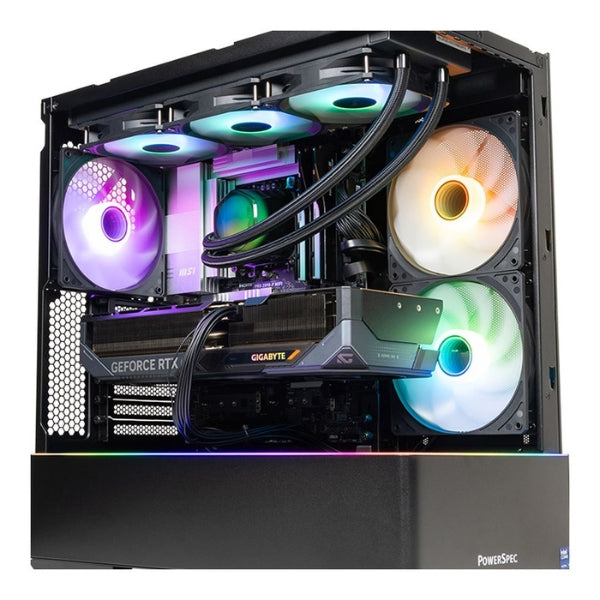 PC - Gaming - PowerSpec - G485 - Intel Core Ultra 9 285K - NVIDIA GeForce RTX 5090 - 64GB DDR5 - 2TB SSD - Windows 11 Pro - CG237 - 1200W - Negro