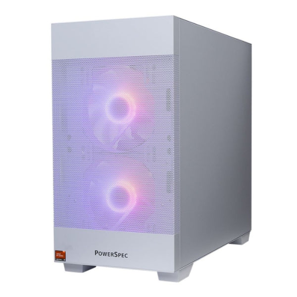 PC - Gaming - PowerSpec - G533 - AMD Ryzen 5 7500X3D - AMD Radeon RX 9060 XT 16GB GDDR6 - 16GB DDR5-6000 - 1TB NVMe SSD - WiFi 6E - Bluetooth 5.3 - Windows 11 Home - Blanco - 007278