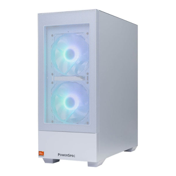 PC - Gaming - PowerSpec - G728 - AMD Ryzen 5 7600X3D - NVIDIA GeForce RTX 5070 - 32GB DDR5 - 2TB SSD - Windows 11 Home - ATX 205 Mesh - 750W - Negro