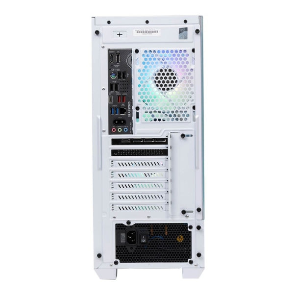 PC - Gaming - PowerSpec - G728 - AMD Ryzen 5 7600X3D - NVIDIA GeForce RTX 5070 - 32GB DDR5 - 2TB SSD - Windows 11 Home - ATX 205 Mesh - 750W - Negro