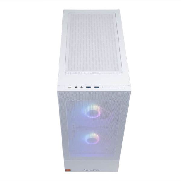 PC - Gaming - PowerSpec - G728 - AMD Ryzen 5 7600X3D - NVIDIA GeForce RTX 5070 - 32GB DDR5 - 2TB SSD - Windows 11 Home - ATX 205 Mesh - 750W - Negro