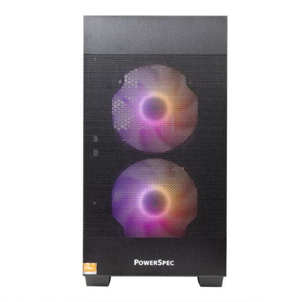 PC - Gaming - PowerSpec - G731 - AMD Ryzen 7 7700X - NVIDIA RTX 5060 Ti 16GB GDDR7 - 32GB DDR5-6000 - 1TB NVMe SSD - WiFi 6E - Bluetooth 5.3 - Windows 11 Home - Negro - 902692