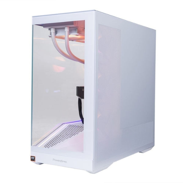 PC - Gaming - PowerSpec - G763 - AMD Ryzen 7 9800X3D - NVIDIA GeForce RTX 5070 Ti - 32GB DDR5 - 2TB SSD - Windows 11 Home - V100MT - 850W - Blanco
