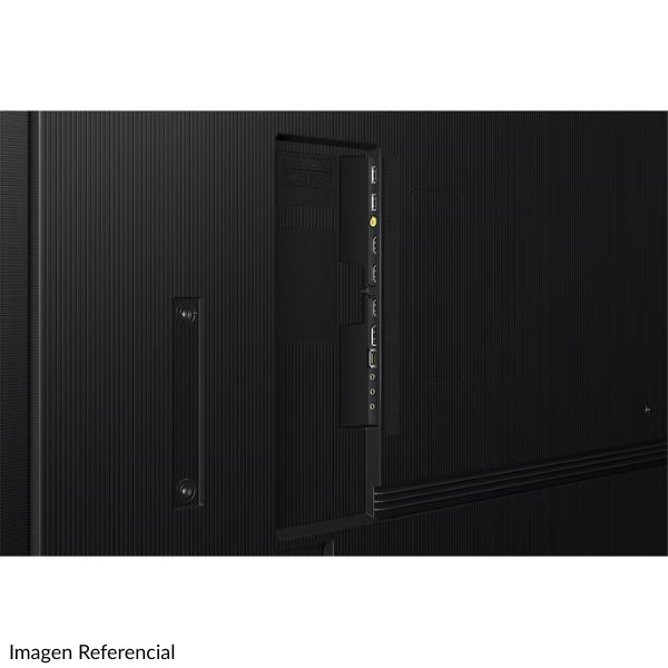 Pantalla Publicitaria - Samsung QHFX 115 - UHD 4K - Quantum Mini LED Pro - Señalización Digital - Altavoces Integrados-puertos
