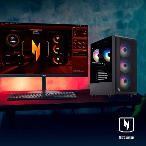 Pc-Gaming-Acer-Nitro-60-Intel-Core-i7-14700F-(5,4-GHz)-32-GB-DDR5-2-TB-SSD-NVIDIA-GeForce-RTX-5070-Ti-16-GB-850-W-Win-11-Home-Negro