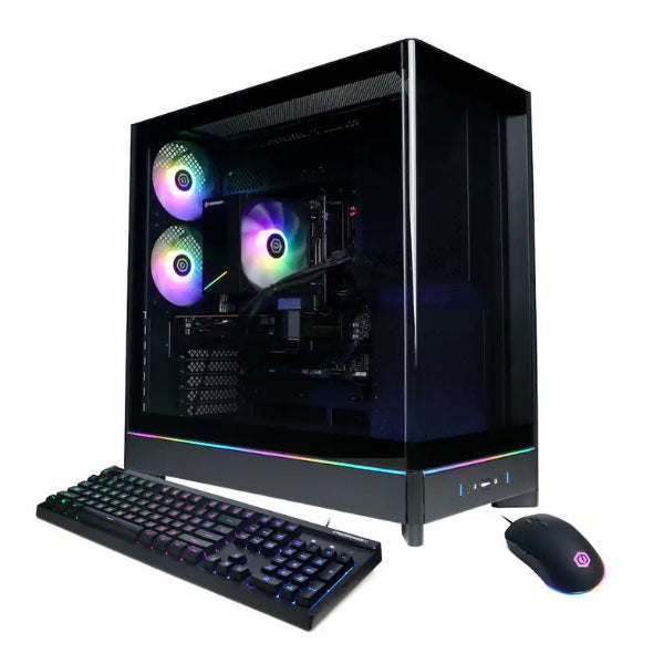 Pc Gaming CyberPowerPC Intel Core i9-14900F (5.8 GHz) - 32 GB DDR5 - 1 TB SSD - NVIDIA GeForce RTX 5070 12 GB - 850 W - Win 11 Home - Black