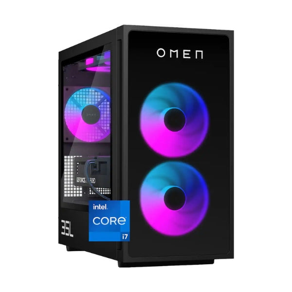 Pc-Gaming-HP-OMEN-35L-Intel-Core-i7-14700F-(5,4-GHz)-16-GB-DDR5-1-TB-SSD-NVIDIA-GeForce-RTX-5070-12GB-GDDR7-600-W-Win-11-Home-Shadow-Black
