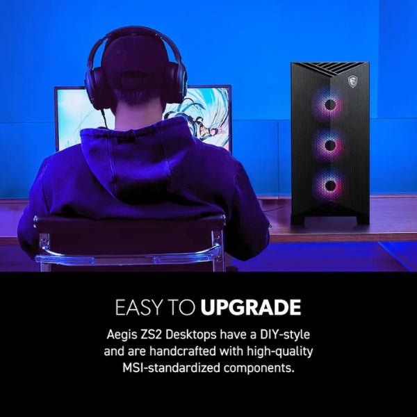 Pc-Gaming-MSI-Aegis-ZS2-AMD-Ryzen-9-9900X-(5,6-GHz)-32-GB-DDR5-2-TB-SSD-NVIDIA-GeForce-RTX-5070-12-GB-850-W-Win-11-Home-Negro