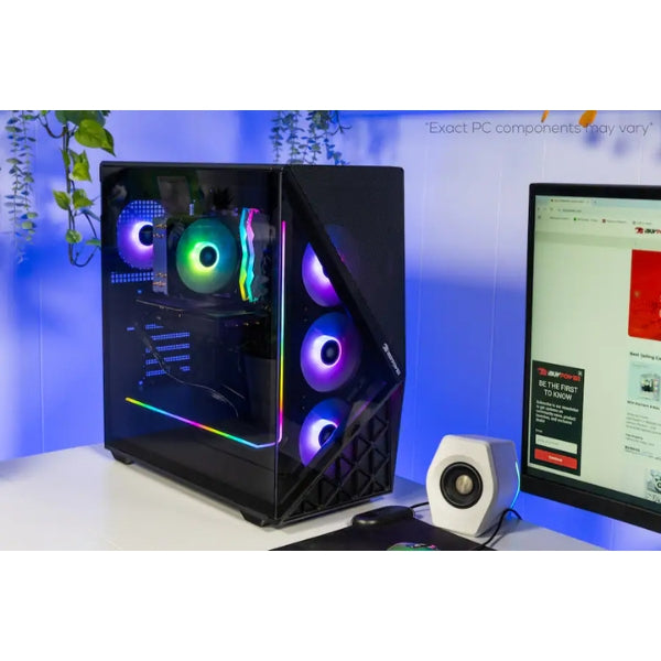 Pc-Gaming-iBUYPOWER-Slate-AMD-Ryzen-7-9700X-(5,5-GHz)-32-GB-DDR5-RGB-1-TB-SSD-AMD-Radeon-RX-9060-XT-8-GB-600-W-Win-11-Home-Black
