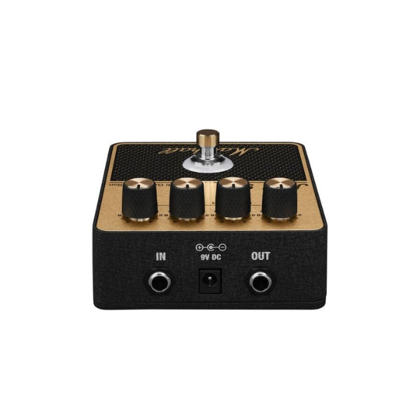 Pedal-de-overdrive-y-distorsión-para-guitarra-Marshall-JCM900-Negro-y-Dorado