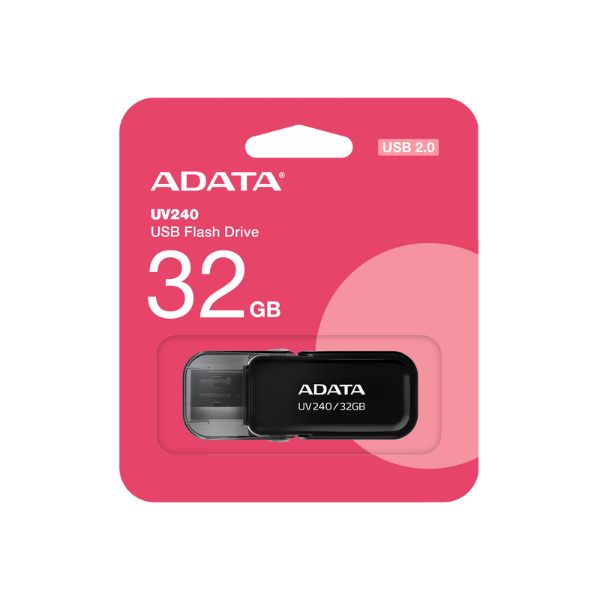 Pendrive Adata 32GB USB 2,0 Color Negro