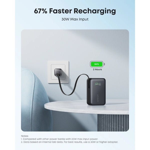 Power-Bank-Anker-Nano-10K-45W-USB-C-Retráctil