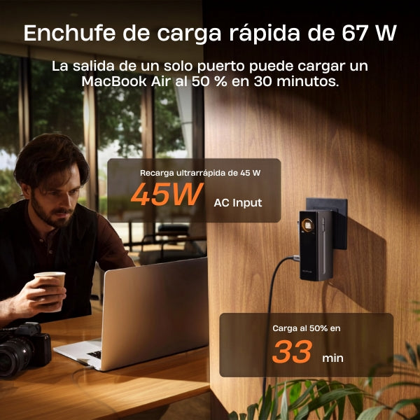 PowerBank-EFECOFLOWRAPIDPro-10000mAh-67W-USB-CIntegrado-CargaRapida-PantallaLCD_4