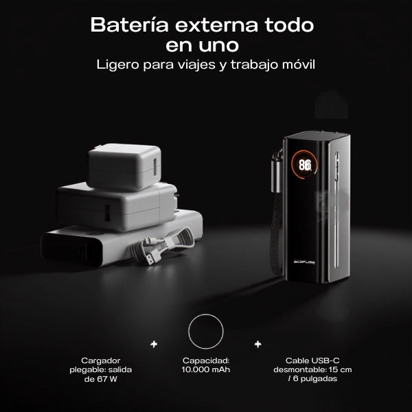 PowerBank-EFECOFLOWRAPIDPro-10000mAh-67W-USB-CIntegrado-CargaRapida-PantallaLCD_4