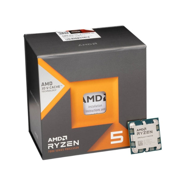 Procesador-AMD-Ryzen-5-7600X3D-Raphael-6-Núcleos-4,1GHz-96MB-Caché-Socket-AM5