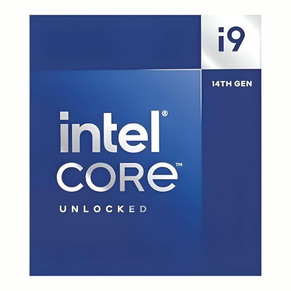 Frente de la caja del Intel Core i9-14900K Unlocked de 14ª generación