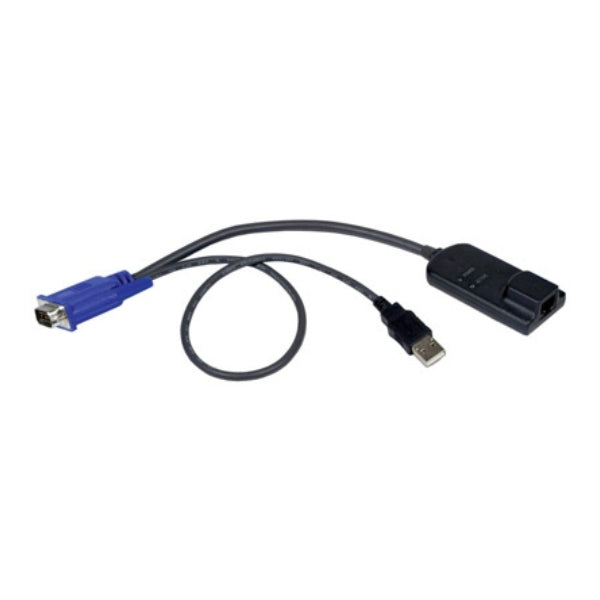 Rack KVM Bundle - Dell - Avocent Vertiv - Monitor 18.5" LED FPM185 - 16-Port KVM Switch DMPU2016 - 15x USB Virtual Media Cables MPUIQ-VMCHS - 1U Rack -