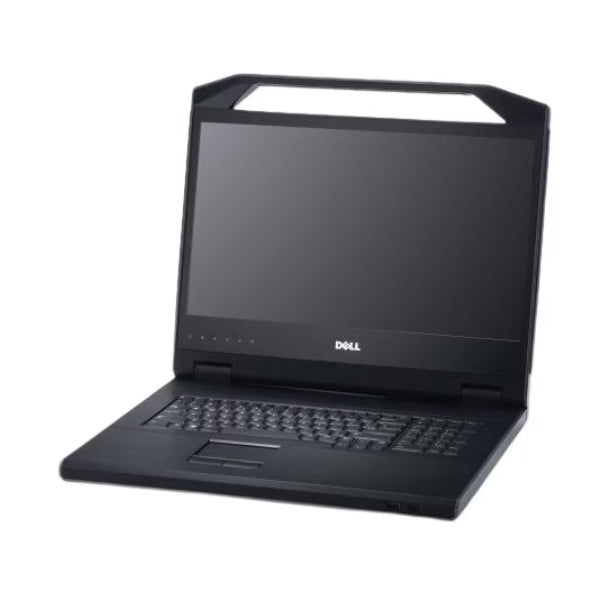 Rack KVM Bundle - Dell - Avocent Vertiv - Monitor 18.5" LED FPM185 - 16-Port KVM Switch DMPU2016 - 15x USB Virtual Media Cables MPUIQ-VMCHS - 1U Rack -