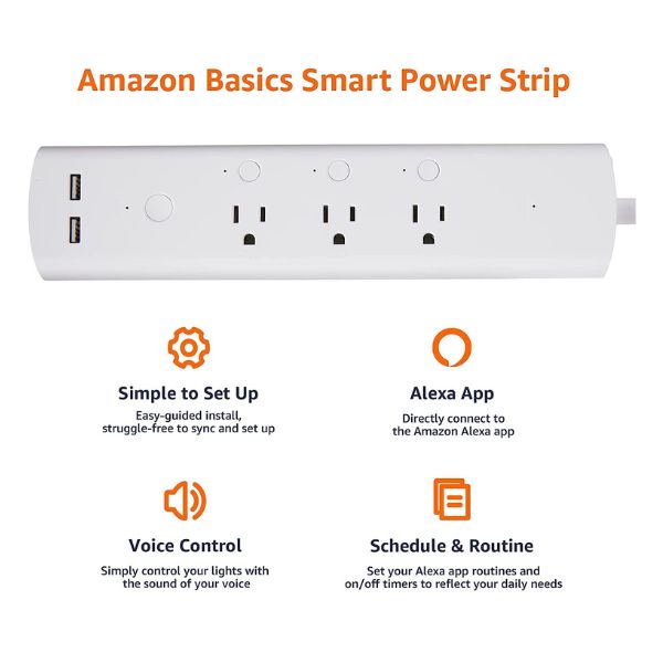 Regleta-con-protector-de-voltaje-funciona-con-Alexa-3-tomas-y-2-puertos-usb-caracteristicas