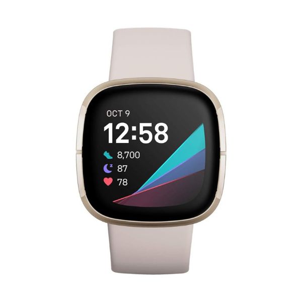 Reloj-Fitbit-SENSE-Advanced-Health-Smartwatch-Color-Blanco-front