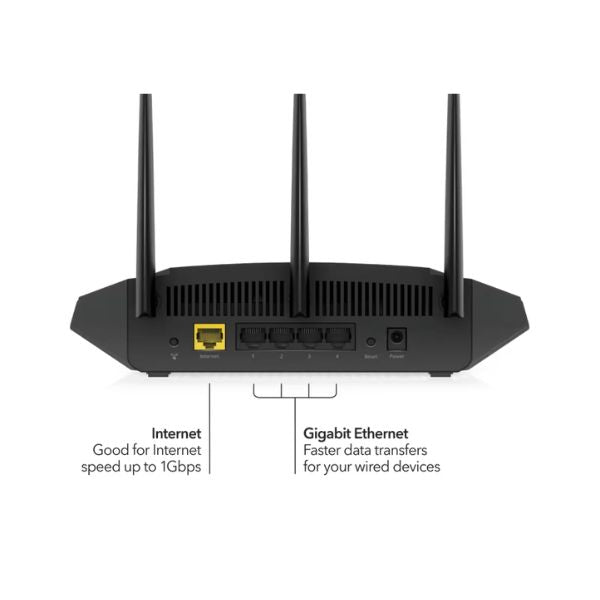 Router NETGEAR Nighthawk RAX36S AX3000 WiFi 6 Dual-Band – RAX36S-100PAS