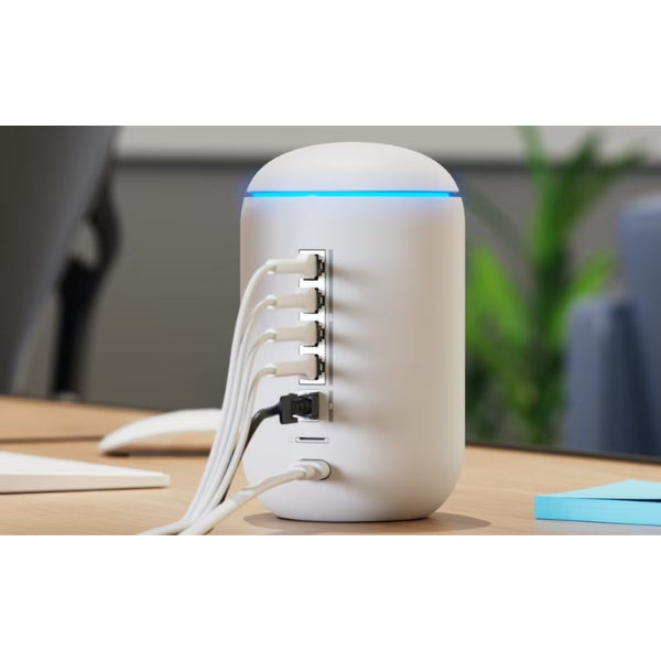 Router-Ubiquiti-UniFi-Dream-Router-7-WiFi-7-10G-PoE-NVR-microSD-Gestión-Total-160-m²