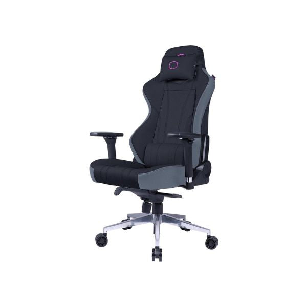 SILLA COOLER MASTER GAMING CALIBER X1C/ TEC. COOL IN/ ERGONOMICA/ REPOSA BRAZOS 4P/ ESPALDAR RECLINABLE 180º/ NEGRO