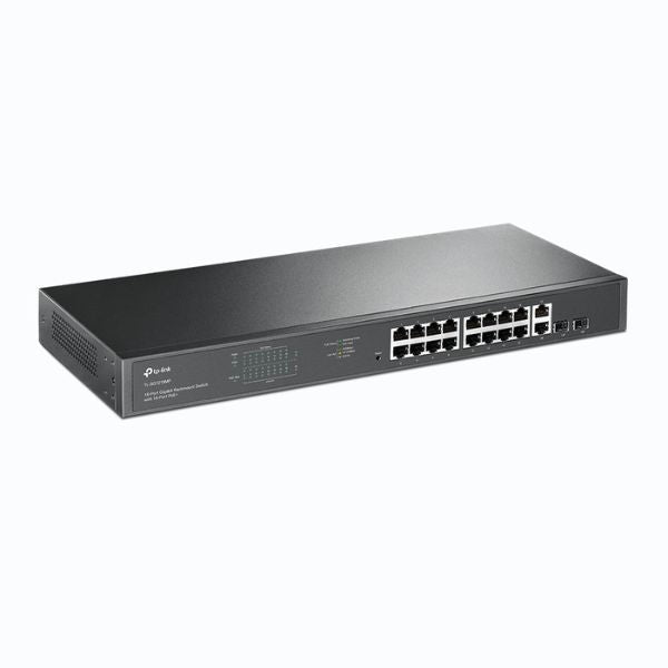 SWITCH-TP-LINK-TL-SG1218MP-DIAGONAL