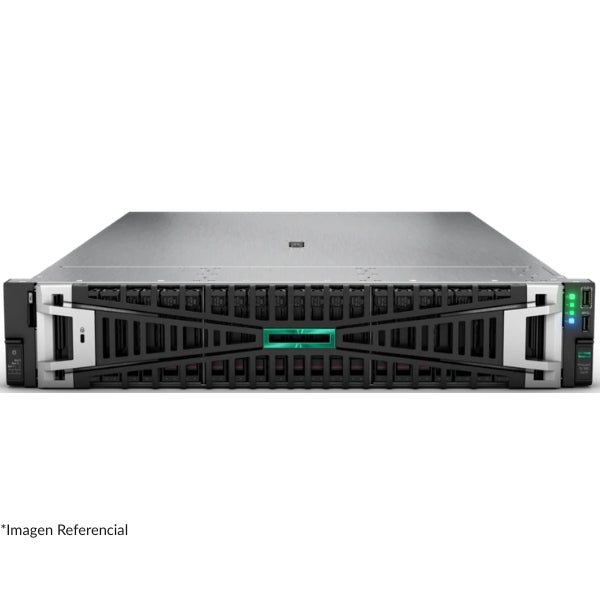 Servidor - HPE ProLiant DL380 Gen11 - 2x Xeon Gold 64 Cores - 128GB DDR5 - 2x960GB NVMe SSD - RAID Tri-Mode - 1600W-front