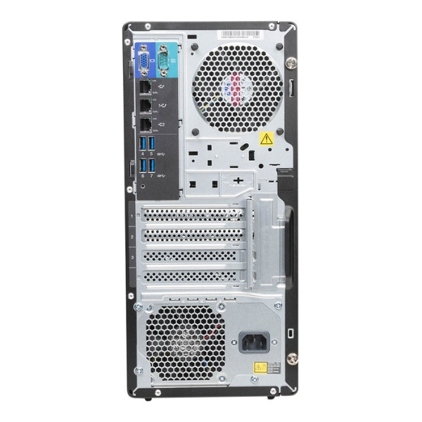 Servidor - Lenovo - ThinkSystem ST50 V3 - Intel Xeon E-2434 3.4GHz - 16GB DDR5 - 10/100/1000 LAN - Expansión PCIe y M.2 - 7DF3A018NA - Negro