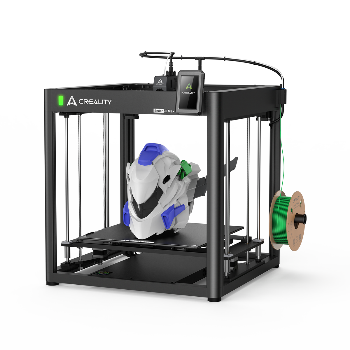 Impresora 3D Creality Ender-5 Max: estructura CoreXY full-metal, nivelación automática de 64 puntos y velocidad de 700 m