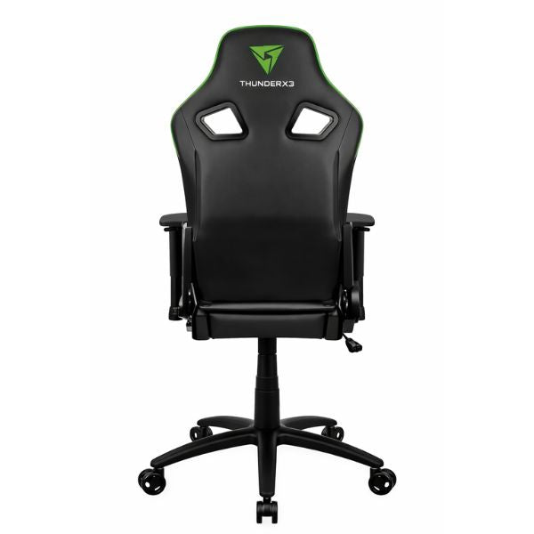 Silla Aerocool Gaming ThunderX3 TGC12 Ergonómica Reclinable con Soporte Lumbar y Cervical – Negro y Verde