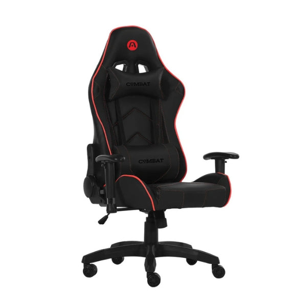 Silla - Gaming - Ergo FX - ARG-CH-9010BK - Ajustable - Reposabrazos 2D - Cojines Desmontables - Respaldo Alto - Negro