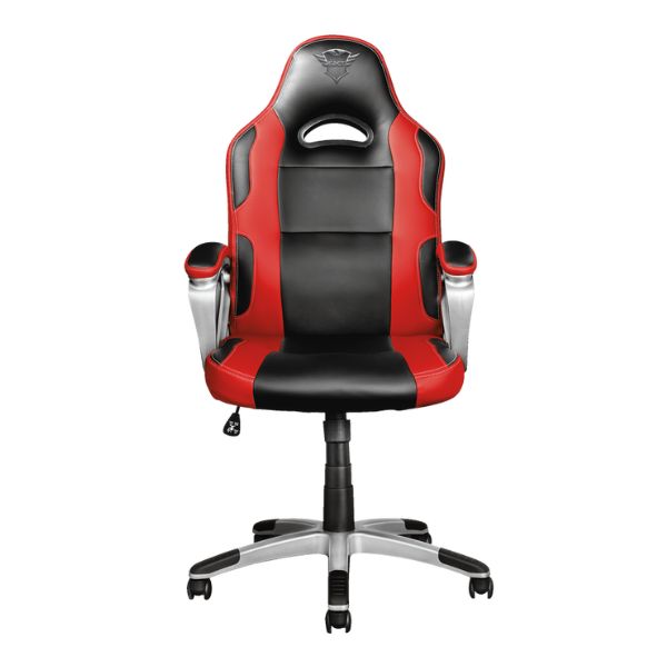 Silla-Gaming-Trust-GXT-705R-Ryon-Reclinable-Cuero-Pu-Negro-Rojo-22257-front