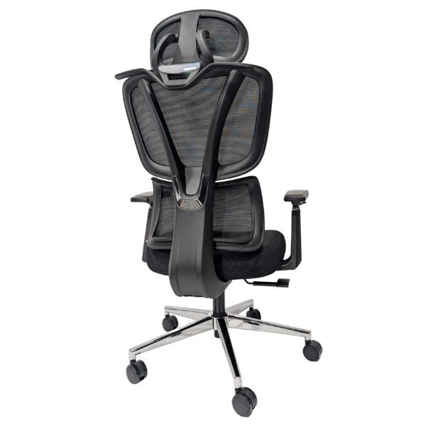 Silla-JEMIP-Office-Black-Money-2_Ergonomica-con-Reposabrazos-5D-y-Malla-Transpirable-_2