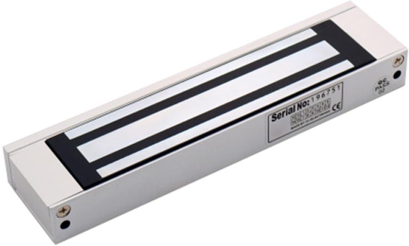 Control de Acceso Hikvision - Electroimán 600 lbs - Operación 12 VDC o 24 VDC - Led Indicativo - Salida de Contacto Seco