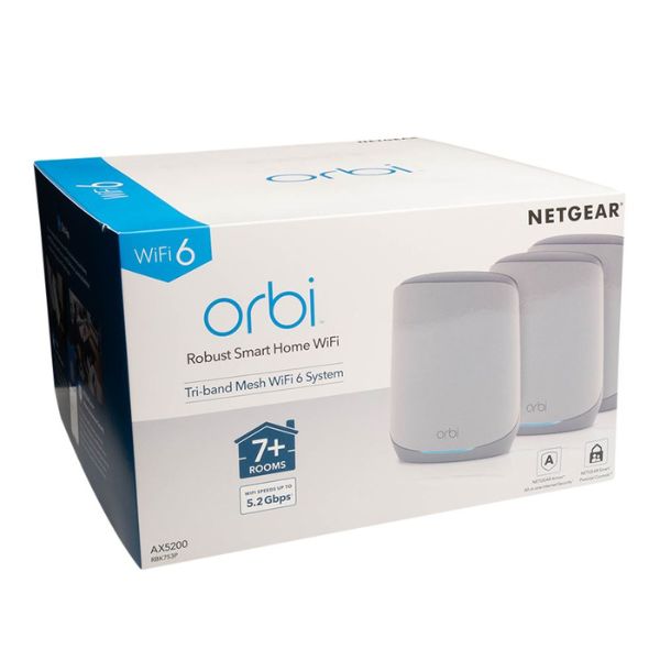 Sistema-WiFi-Mesh-NETGEAR-Orbi-Whole-Home-AX5200-WiFi-6-Tri--Band_3-Pack_RBK753P-100NAS_-_4